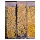 Collection of 27 Assorted Bead Tubes in Various Colors