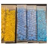 Collection of 27 Assorted Bead Tubes in Various Colors