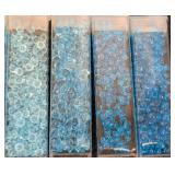 Collection of 27 Assorted Bead Tubes in Various Colors