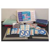 Quilting Fabric Bundle with Tools and Pre-Cut Triangles