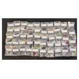 Collection of 40 Packs Faceted 2mm and 2.5mm Beads Crystal and Assorted Colors