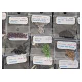 Collection of 40 Packs Faceted 2mm and 2.5mm Beads Crystal and Assorted Colors