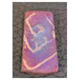 Set of 4 Raku Ceramic Pendants Assorted Shapes