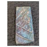 Set of 4 Raku Ceramic Pendants Assorted Shapes