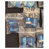 Assorted Blue and Green Swarovski Crystal Jewels Collection