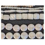 Collection of 20 Cultured Pearl Strands - Mixed Shapes and Colors