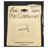 Assorted Jewelry Making Clasps, Pin Converters, Earrings and Bead Caps Collection