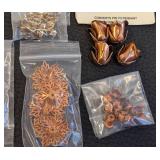 Assorted Jewelry Making Clasps, Pin Converters, Earrings and Bead Caps Collection