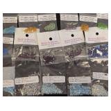 Collection of 50+ Packs Czech and Swarovski 3mm & 4mm Faceted Beads