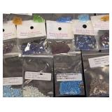 Collection of 50+ Packs Czech and Swarovski 3mm & 4mm Faceted Beads