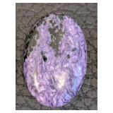 Set of 8 Polished Stone Cabochons Assorted Colors