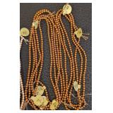 Collection of 23 Cultured Pearl Strands in Various Colors