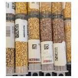 Collection of 30+ Gold Tone Seed Bead Tubes