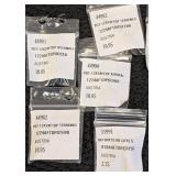 Variety of 10 Faceted Crystal Prisms and Jewels in Assorted Shapes