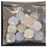 Collection of 6 Packs Calcite Stone Beads in Assorted Shapes