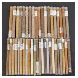 Lot of 40+ Gold and Neutral Tone Seed Bead Tubes