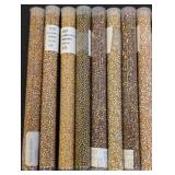 Lot of 40+ Gold and Neutral Tone Seed Bead Tubes