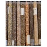 Lot of 40+ Gold and Neutral Tone Seed Bead Tubes