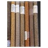 Lot of 40+ Gold and Neutral Tone Seed Bead Tubes