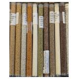 Lot of 40+ Gold and Neutral Tone Seed Bead Tubes
