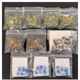 Set of 10 Packs of Assorted Glass Beads