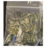 Set of 10 Packs of Assorted Glass Beads