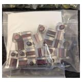 Set of 10 Packs of Assorted Glass Beads