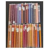 Collection of 30+ Colorful Seed Bead Tubes
