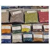 Lot of 40+ Packs Assorted Seed Beads for Jewelry Making