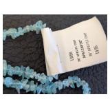 Collection of 8 Stone Chip Bead Strands Assorted Gemstones 36 Inches Each