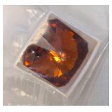 Collection of Swarovski Crystal Embellishments, Amber Tones