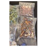 Lot of 40 Packs Assorted Craft Beads in Various Colors and Shapes