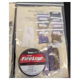 Lot of 3 Bead Jewelry Making Kits with Beads and Thread