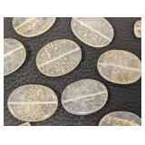 Collection of Drilled Stone Beads in Mixed Shapes