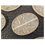 Collection of Drilled Stone Beads in Mixed Shapes