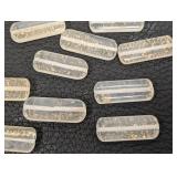 Collection of Drilled Stone Beads in Mixed Shapes