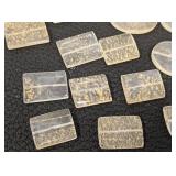 Collection of Drilled Stone Beads in Mixed Shapes