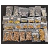 Lot of 20+ Packs Assorted Metal Bead Caps for Jewelry Making