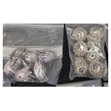 Lot of 20+ Packs Assorted Metal Bead Caps for Jewelry Making