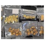 Lot of 20+ Packs Assorted Metal Bead Caps for Jewelry Making