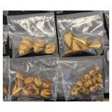 Lot of 20+ Packs Assorted Metal Bead Caps for Jewelry Making