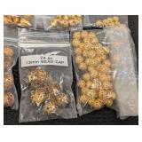 Lot of 20+ Packs Assorted Metal Bead Caps for Jewelry Making