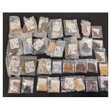Lot of 30 Fire Mountain Pearl Bead Packs, Assorted Colors and Sizes