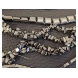 Set of 11 Hematite Bead Strands in Various Shapes