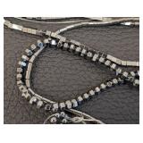 Set of 11 Hematite Bead Strands in Various Shapes