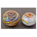 Assorted Art Glass Bead Collection