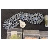 Collection of Assorted Czech Dagger Beads