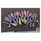 Collection of Assorted Czech Dagger Beads