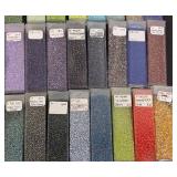 Collection of 44 Seed Bead Tubes Assorted Colors and Sizes
