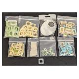 Assorted Mother of Pearl Beads and Pendants Collection